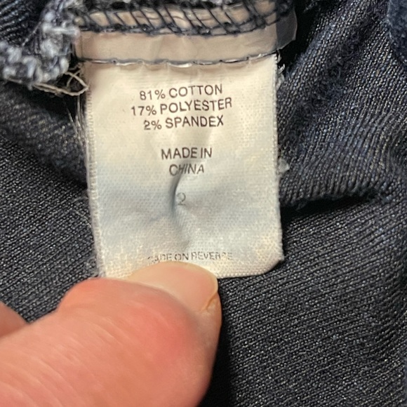 New York & Company Low Rise Boot Cut Front Seam Denim Jeans Size 2 - Picture 9 of 9